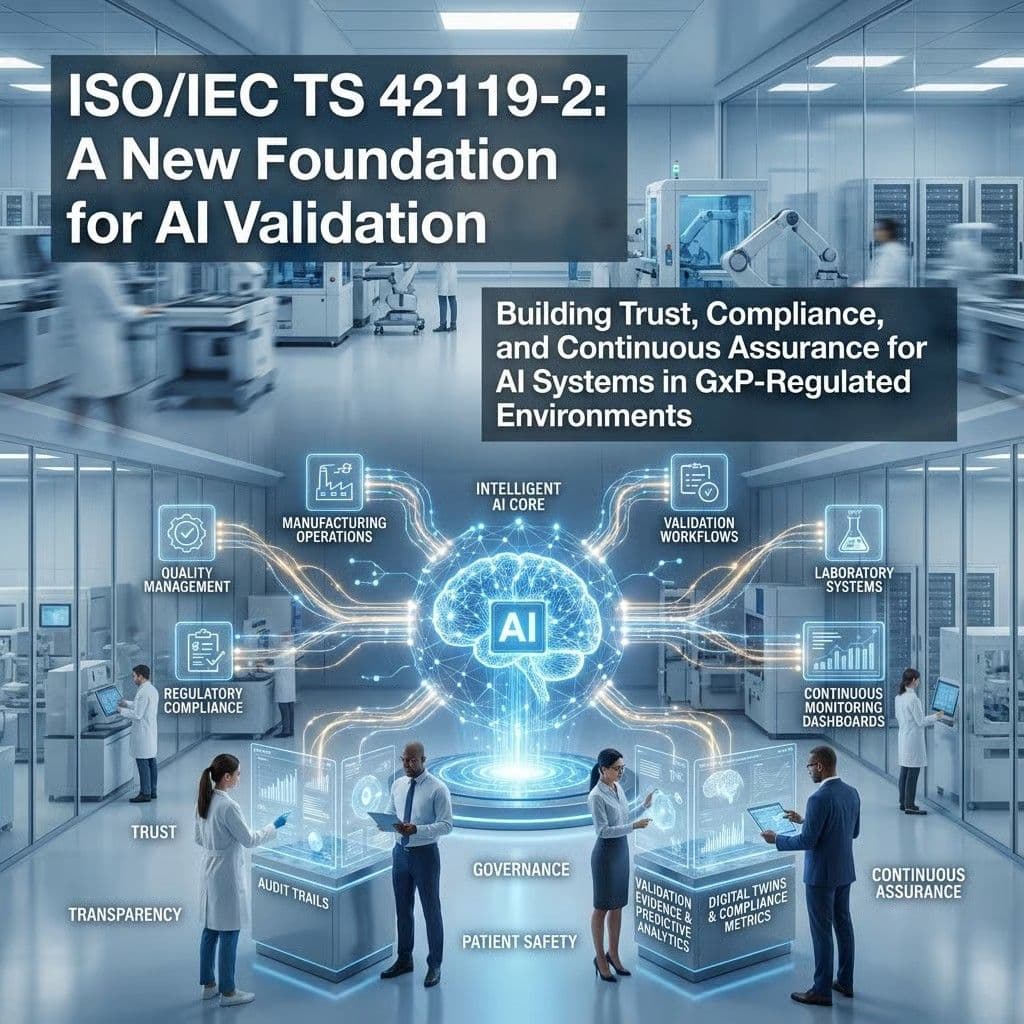 AI Model Validation in GxP: Translating ISO/IEC TS 42119-2